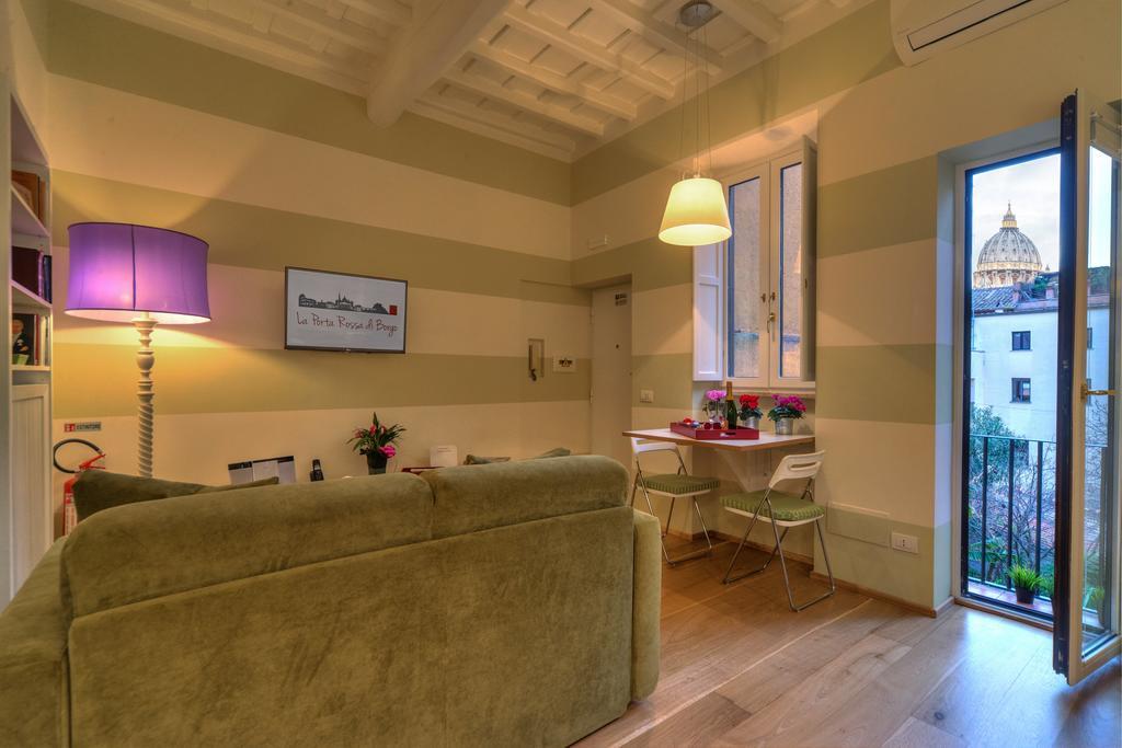 La Porta Rossa Di Borgo - Vatican Luxury Suite Рим Екстериор снимка